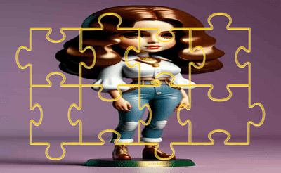 Monster High Picture Slide Puzzle Frenzy Banner