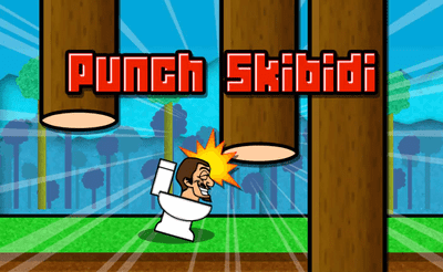 Punch Skibidi Toilets Banner