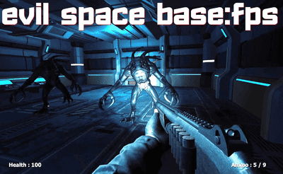 Evil Space Base FPS Banner