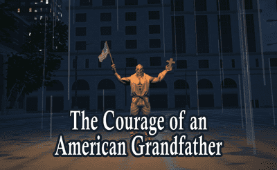 The Courage of an American Grandfather Banner