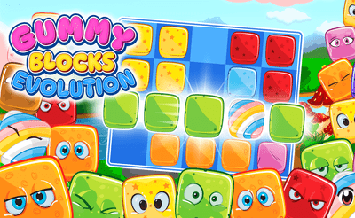 Gummy Blocks Evolution Banner