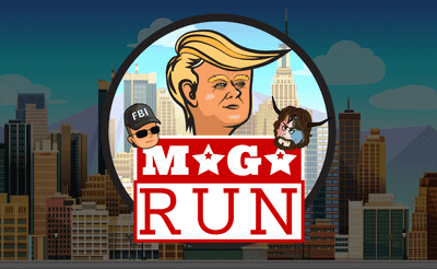 MAGA run Banner