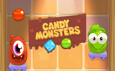 Candy Monsters Banner