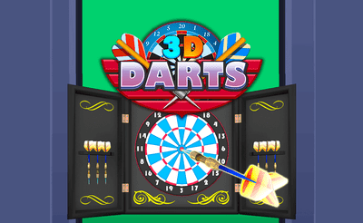 3D Darts Banner