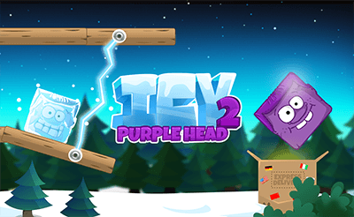 Icy Purple Head 2 Banner