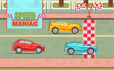 Speed Maniac Banner