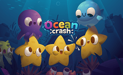 Ocean Crash Banner