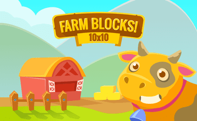 Farm Blocks 10x10 Banner