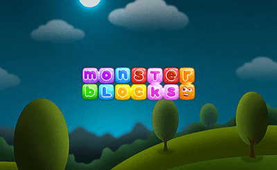 Monster Blocks Banner