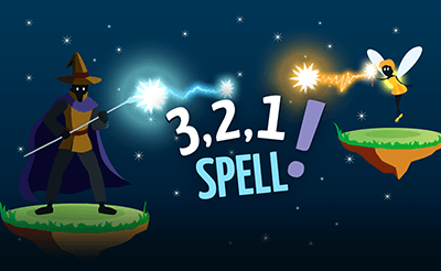 3 2 1 Spell Banner
