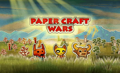 Paper Craft Wars Banner