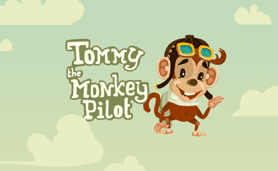 Tommy the Monkey Pilot Banner