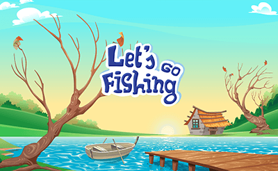 Let's go fishing Banner