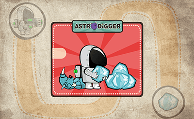 Astro Digger Banner