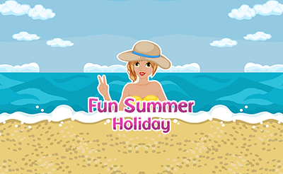 Fun Summer Holiday Banner