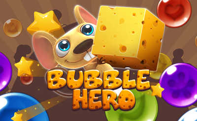 Bubble Hero 3D Banner
