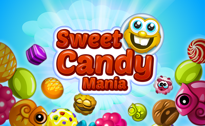 Sweet Candy Mania Banner