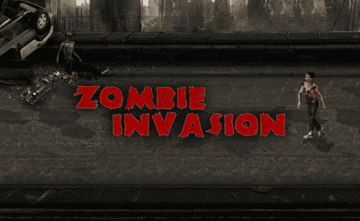 Zombie Invasion Banner