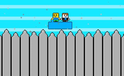 Noob vs Bacon Jumping Banner