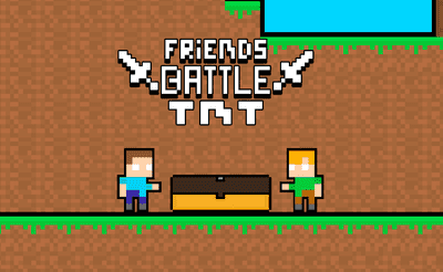 Friends Battle TNT Banner