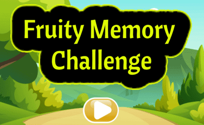 Fruity Memory Challenge Banner