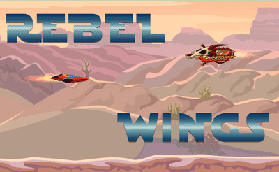 Rebel Wings Banner