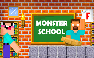 Monster School Challenges Banner