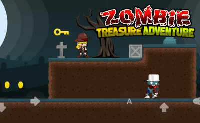 Zombie Treasure Adventure Banner