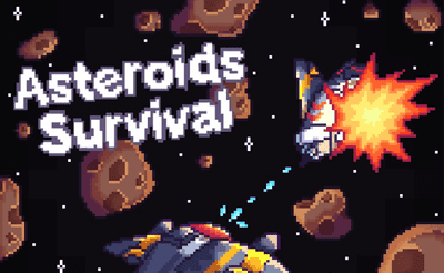 Asteroids Survival Banner