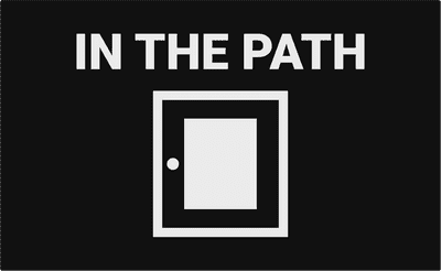 In The Path Banner
