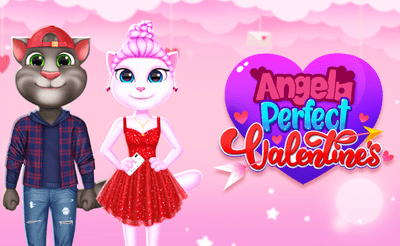 Angela Perfect Valentine Banner