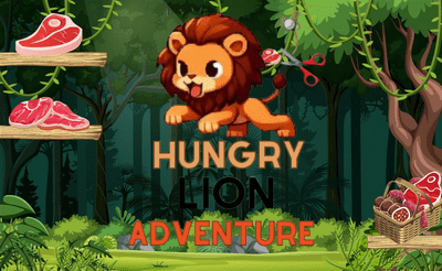 Hungry Lion Adventure Banner