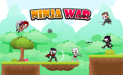 Ninja War Banner