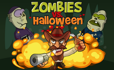 Zombies VS. Halloween Banner