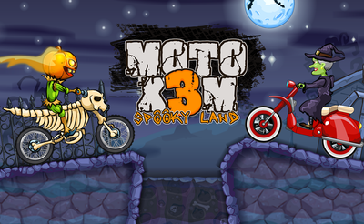 Moto X3M: Spooky Land Banner
