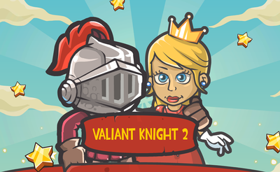 Valiant Knight Save the Princess Banner